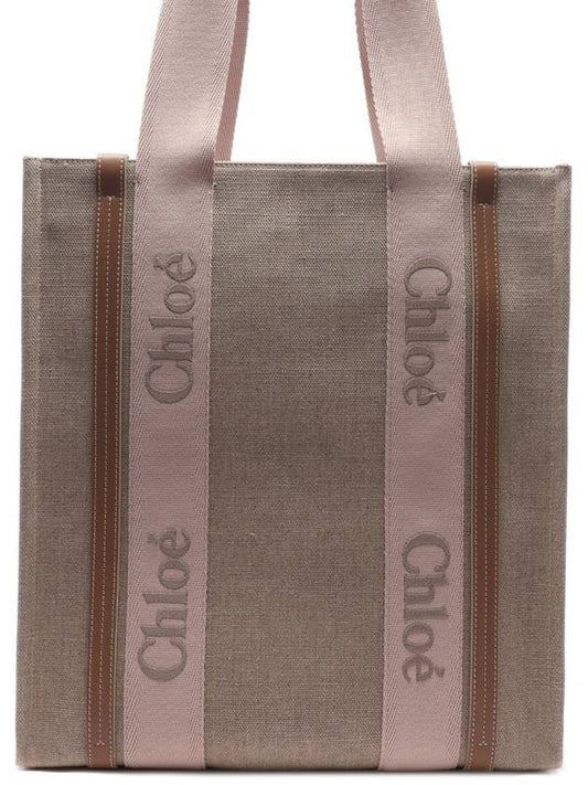 Woody Tote Bag Beige - CHLOE - BALAAN 2