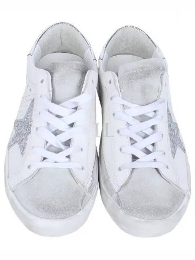 Superstar Distressed Calf Leather Low Top Sneakers White - GOLDEN GOOSE - BALAAN 2