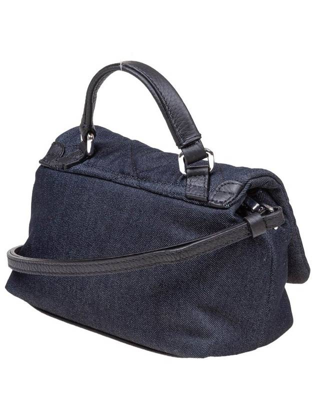 Zanellato Postman Bag In Denim Fabric That Can Be Carried By Hand, Over The Shoulder Or Across The Body - ZANELLATO - BALAAN 3