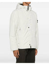 Techno Fabric Hooded Jacket Plaster - STONE ISLAND - BALAAN 3