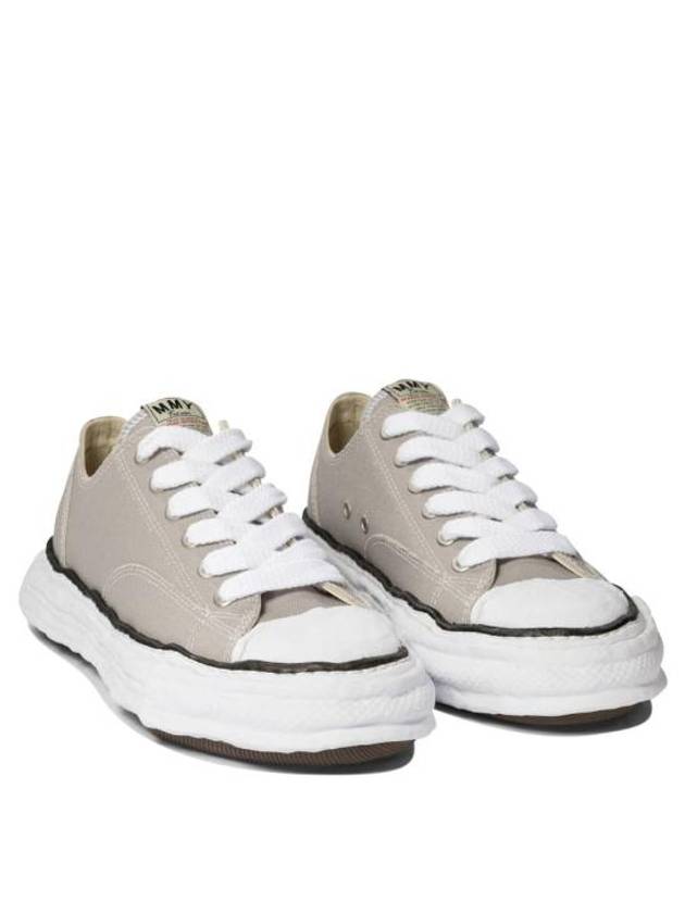 Peterson23 OG Sole Canvas Low Top Sneakers Grey - MAISON MIHARA YASUHIRO - BALAAN 3