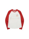 LaLa Raglan Long Sleeve T-Shirt Red - LALA SMILE - BALAAN 2