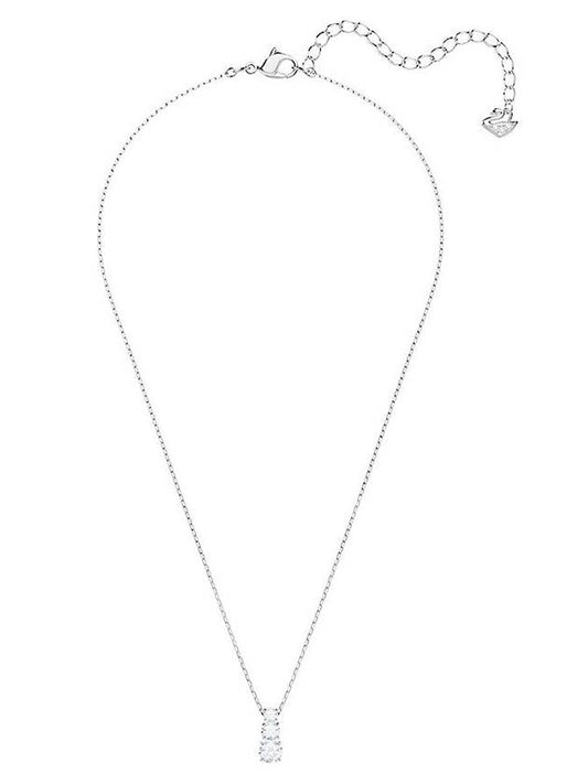 Stilla Attract Pendant Necklace Silver - SWAROVSKI - BALAAN 1