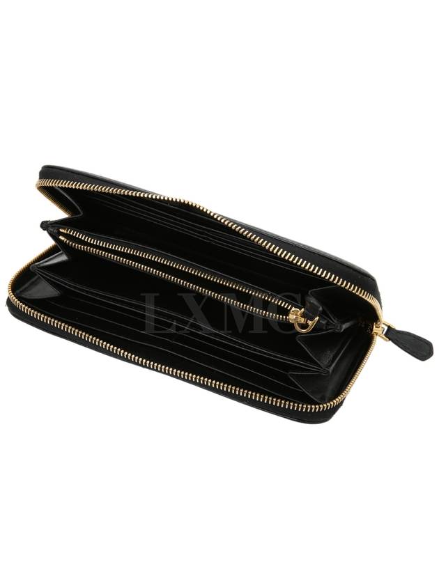 Vitello Move Black Zipper Long Wallet 1ML506 - PRADA - BALAAN 8