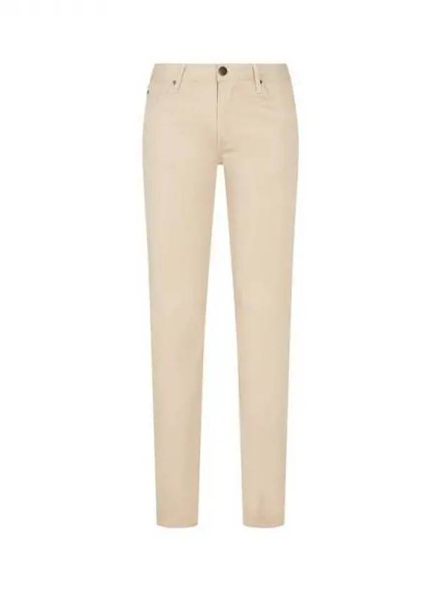 Men s Slim Fit Easy Denim Pants Beige 270297 - EMPORIO ARMANI - BALAAN 1