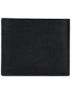 Small Grain Leather Half Wallet Black - TOM FORD - BALAAN 5