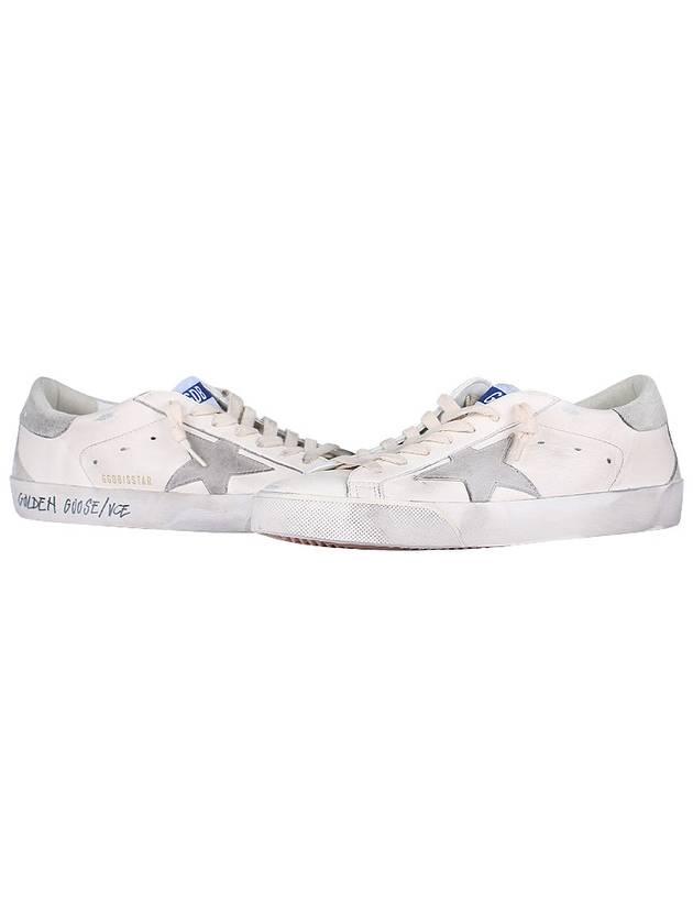 Super Star Suede Leather Low Top Sneaker White - GOLDEN GOOSE - BALAAN 3