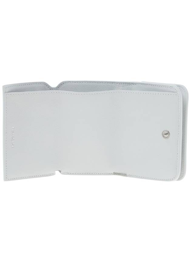 Spray Polka Dot Half Wallet White - BALENCIAGA - BALAAN 11