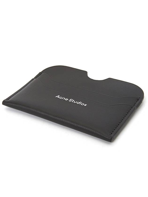 Elmas Large S Card Wallet Black - ACNE STUDIOS - BALAAN 4