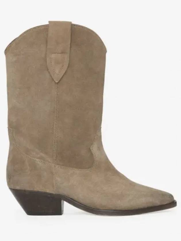 Duerto Suede Middle Boots Brown - ISABEL MARANT - BALAAN 2