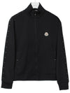 Studded Track Jacket Black - MONCLER - BALAAN 2