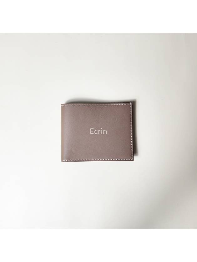 Citizen Twill Compact Card Wallet Brown - HERMES - BALAAN 5