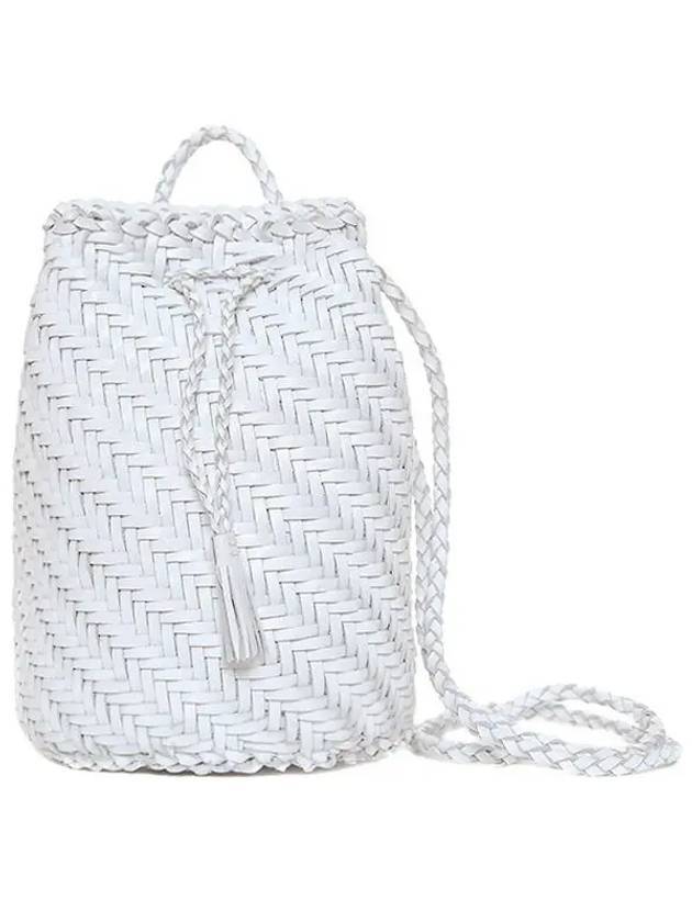 Pom Pom Double Jump Bucket Bag White - DRAGON DIFFUSION - BALAAN 1