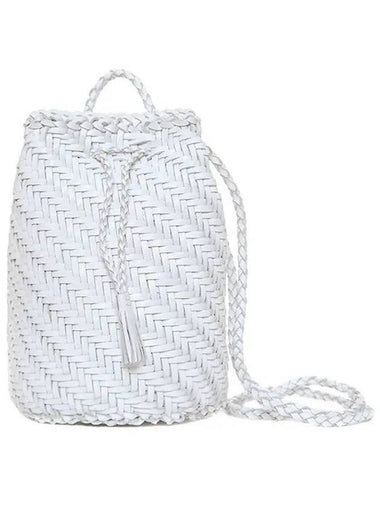 Pom Pom Double Jump Bucket Bag White - DRAGON DIFFUSION - BALAAN 1