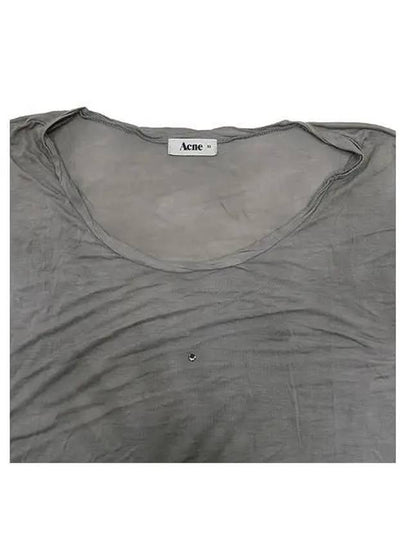 Smith Market Used Luxury Acne Gray Tee Women s Clothing - ACNE STUDIOS - BALAAN 2