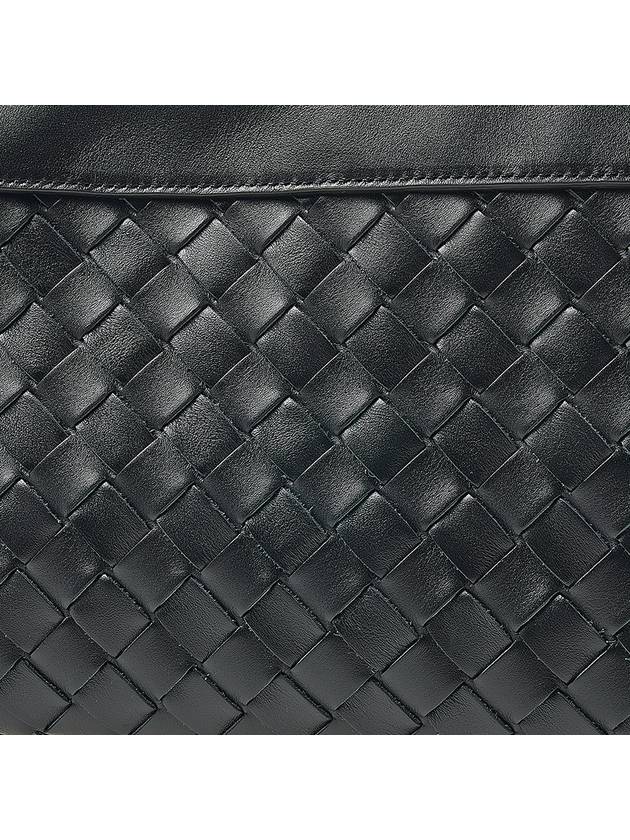 Classic Duo Shoulder Bag Black - BOTTEGA VENETA - BALAAN 7