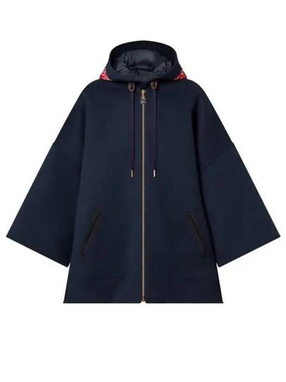 Puffer Lining Cashgora Cape Navy - LOUIS VUITTON - BALAAN 2