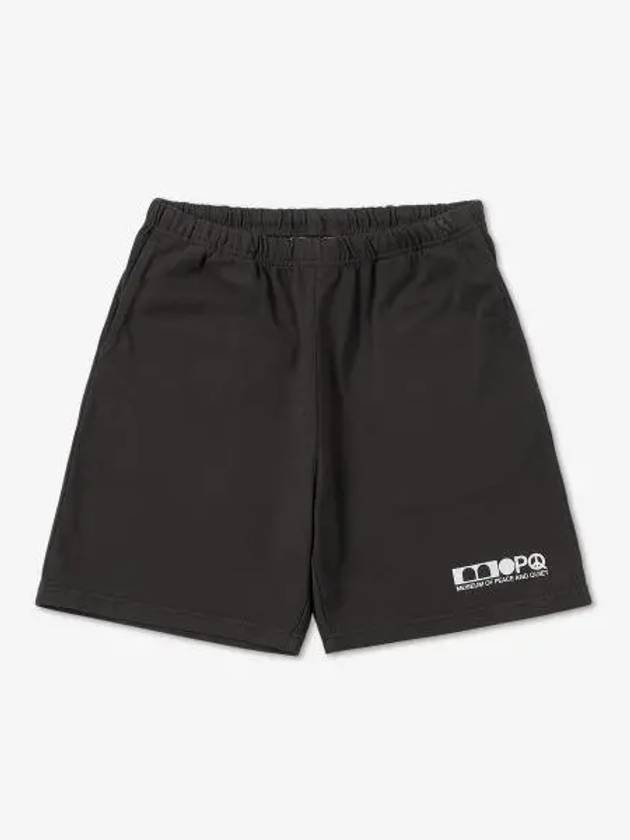 MUSEUM OF PEACE QUIET Ballroom S Shorts Pants Black MOPQSS2216BLACK - MUSEUM OF PEACE & QUIET - BALAAN 1