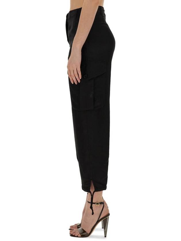 straight pants 0169 C32801241 BLACK - ASPESI - BALAAN 5