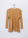 pleated open cardigan - ISSEY MIYAKE - BALAAN 3