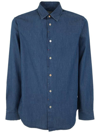 Denim Long Sleeve Shirt M1R901UK00061 - PAUL SMITH - BALAAN 2