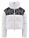 Gers Logo Print Short Padding White - MONCLER - BALAAN 2