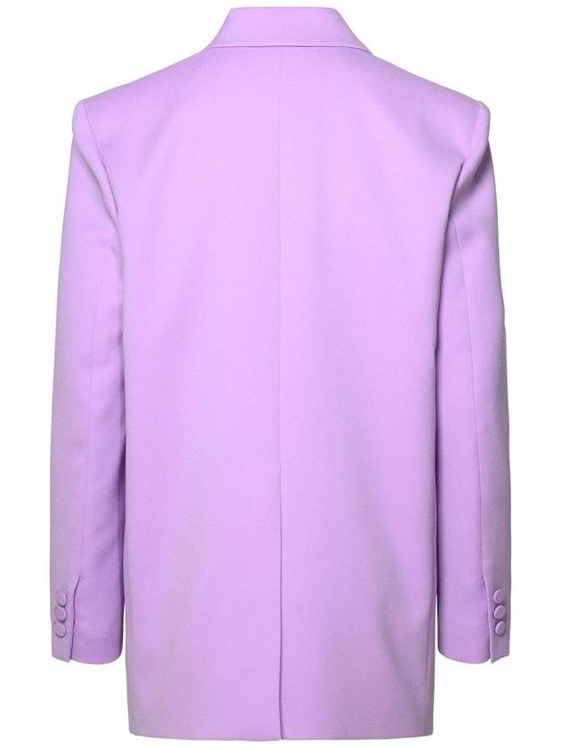 The Andamane Lilac Polyester Blazer - ANDAMANE - BALAAN 3