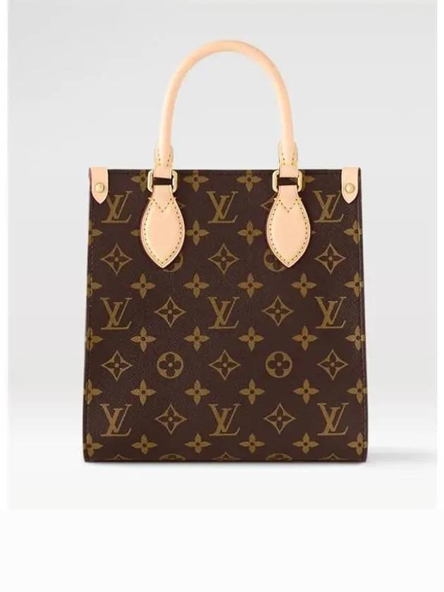 Sac Plat BB Monogram Tote Bag Brown - LOUIS VUITTON - BALAAN 2