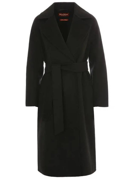 Women's Cles Virgin Wool Single Coat Black - MAX MARA - BALAAN 2