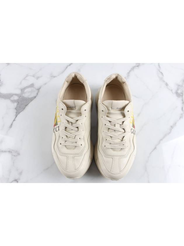 Rhyton square logo sneakers 8 270 - GUCCI - BALAAN 9