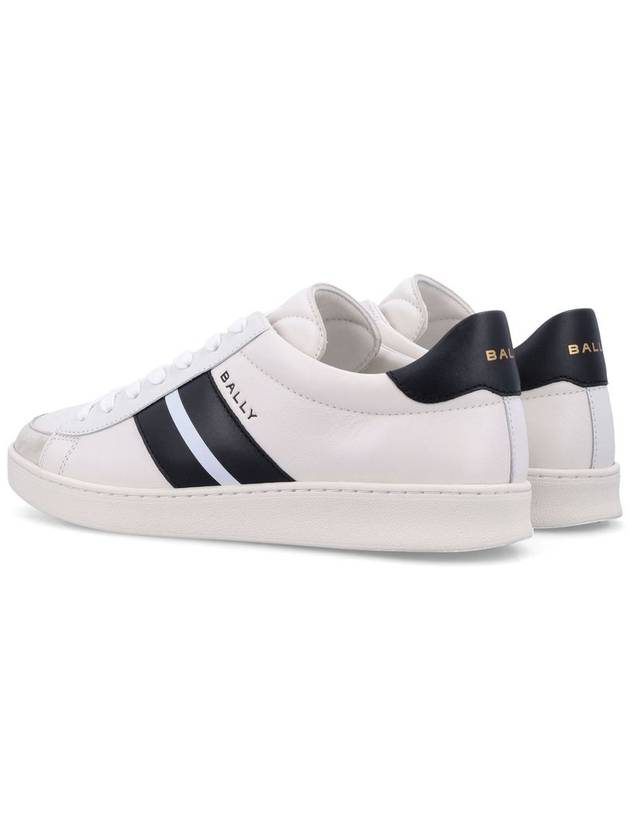 Thiago Leather Low-Top Sneakers White - BALLY - BALAAN 5