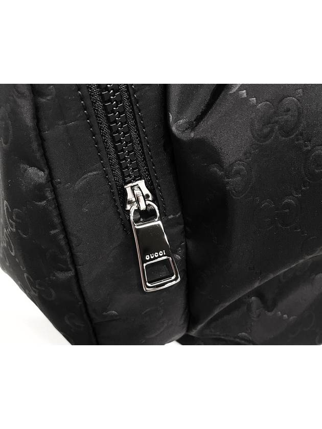 GG Pocket Nylon Backpack BLack - GUCCI - BALAAN 4