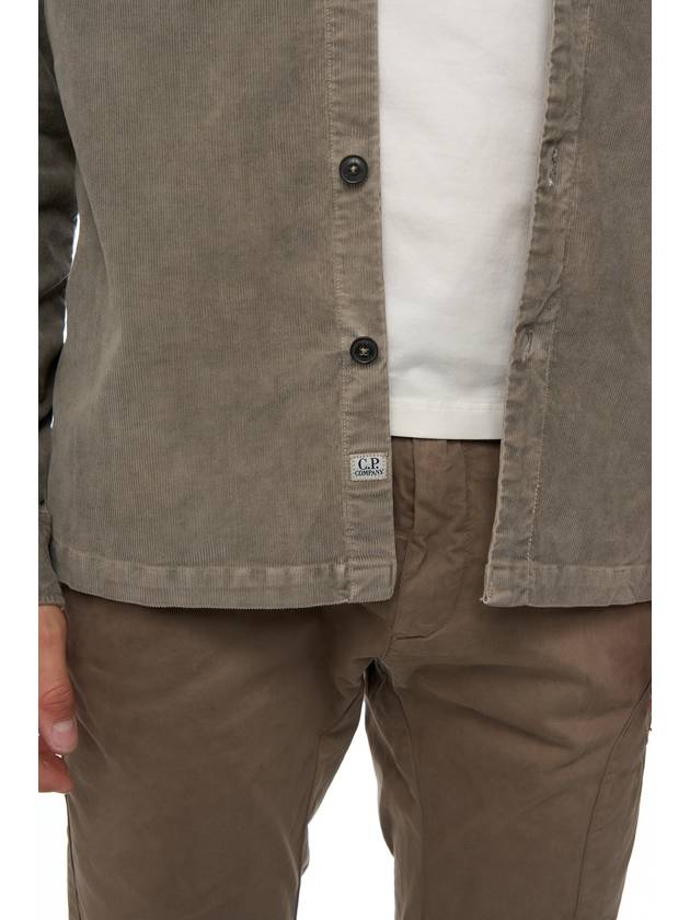 Lens Detail Long Sleeve Shirt Beige - CP COMPANY - BALAAN 6