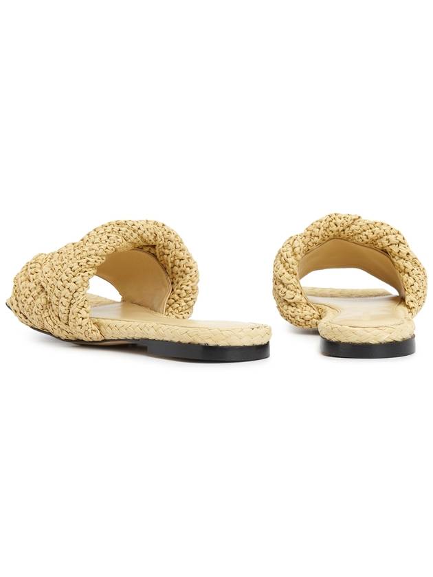 Lido Lido Flat Sandals Beige - BOTTEGA VENETA - BALAAN.