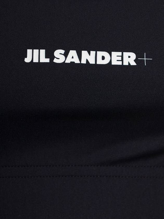 Women's Plus Logo Sports Bra Black - JIL SANDER - BALAAN 4