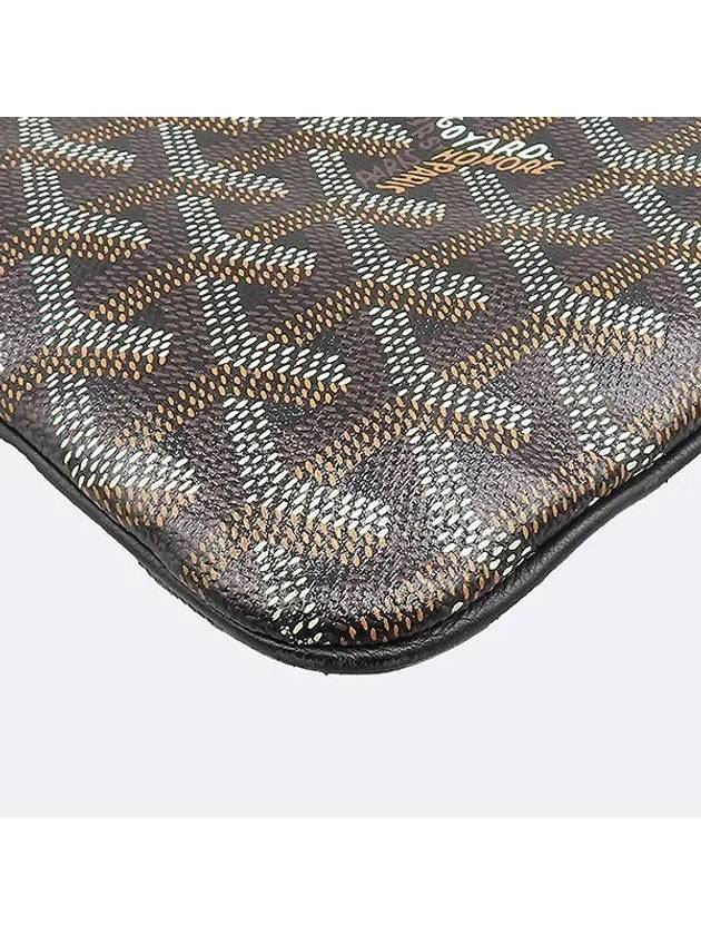 Black brown color SENAT Sena MM clutch - GOYARD - BALAAN 4