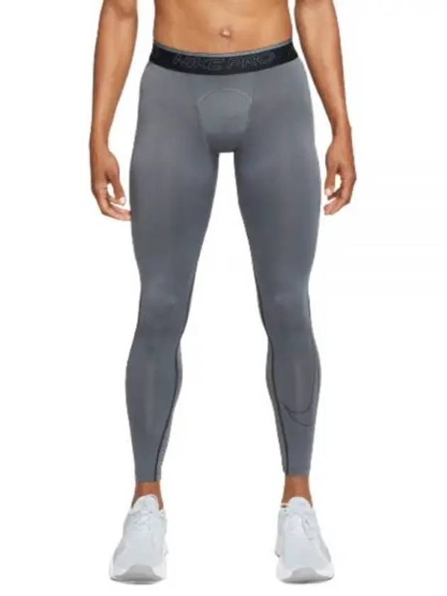 Men's Pro Dri Fit Tights Leggings Grey - NIKE - BALAAN 2