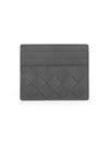 Intrecciato Leather Card Wallet Grey - BOTTEGA VENETA - BALAAN 6