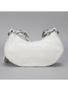 Le Cagole XS Lambskin Shoulder Bag White - BALENCIAGA - BALAAN 6