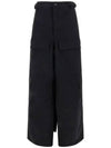 Apron Cargo Pants A Line Skirt Black Black - BALENCIAGA - BALAAN 2