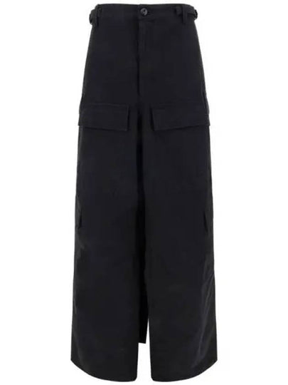 Apron Cargo Pants A Line Skirt Black Black - BALENCIAGA - BALAAN 2