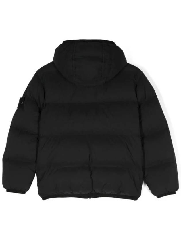 Kids Seamless Tunnel Nylon Down Padding Black - STONE ISLAND - BALAAN 4