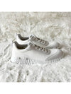 Bouncing Sneakers Mesh Suede Goatskin Blanc - HERMES - BALAAN 9