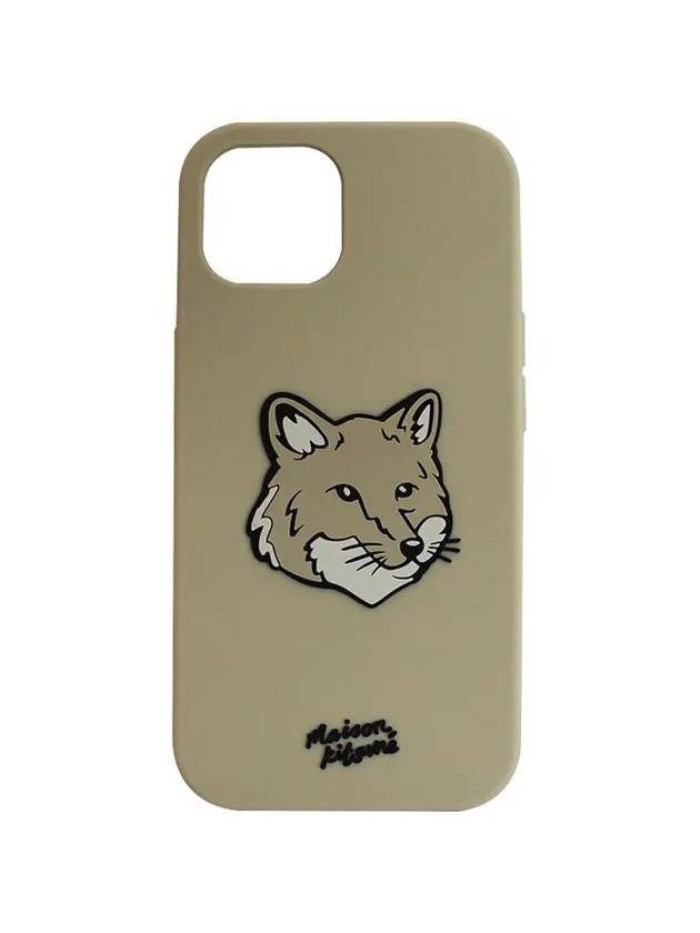 24SS Bold Fox Head iPhone 15 Cell Phone Case LM05604AP0002 P357 - MAISON KITSUNE - BALAAN 1