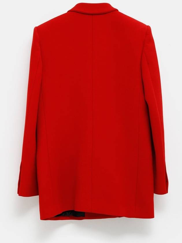 Double breasted oversized jacket red - ALESSANDRA RICH - BALAAN 3