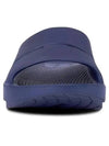 Original Elegant Slippers Navy Slide 1100NVY - OOFOS - BALAAN 3