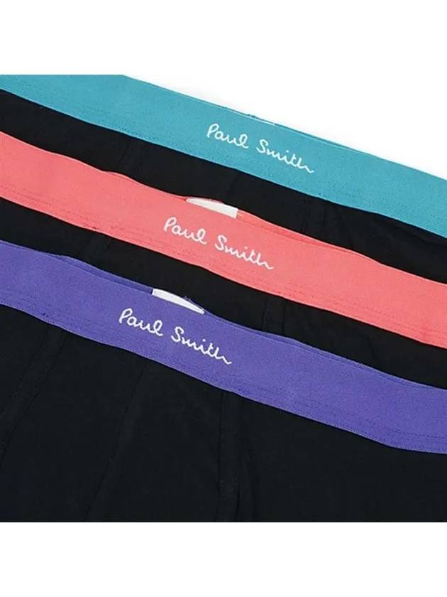 Men s Logo Waistband Trunks 3 Pack Underwear M1A914N3PK57 79 - PAUL SMITH - BALAAN 3