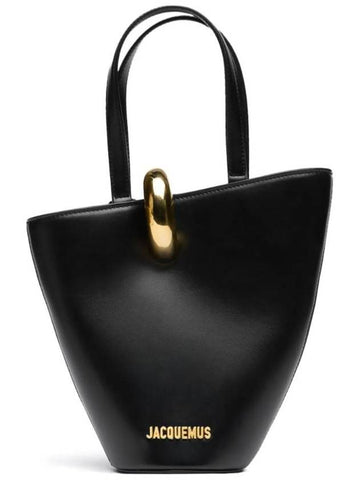 Le Petit Bambola Tote Bag Black - JACQUEMUS - BALAAN 1