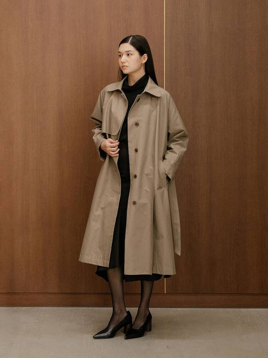 multi flap trench coat - YOUNESS - BALAAN 1