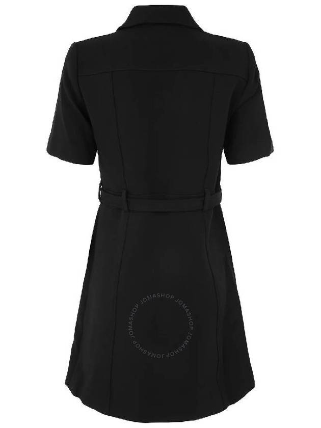 Michael Kors Stretchy Crepe Short Sleeve Belted Utility Dress, Size 2 - MICHAEL KORS - BALAAN 2